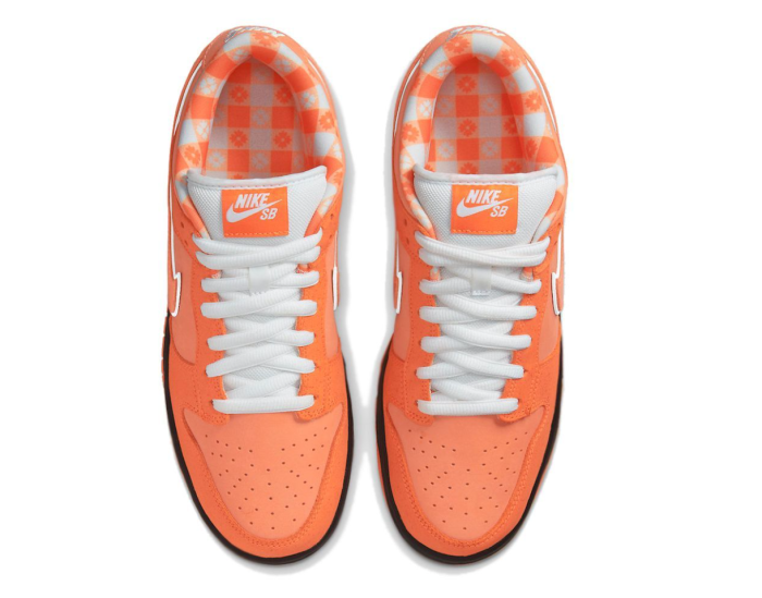 CONCEPTS X NIKE SB DUNK LOW ‘ORANGE LOBSTER’ FD8776-800
