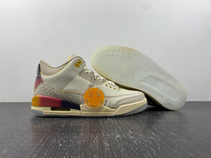 Jordan 3 Retro SP J Balvin Medellín Sunset Shoes FN0344-901