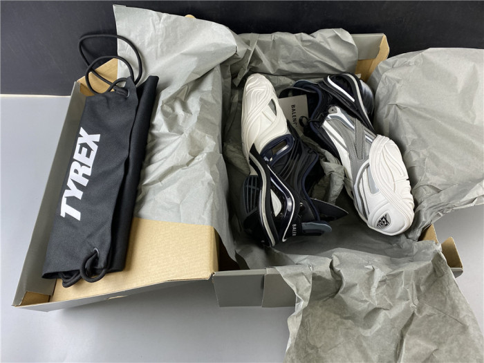 BLCG Two-tone Tyrex Sneaker Black/white 617535 W2CB1 1090