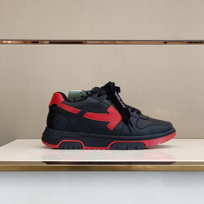 OFF WHITE™ C/O VIRGIL ABLOH OUT OF OFFICE LOW-TOP LEATHER SNEAKERS "OOO"