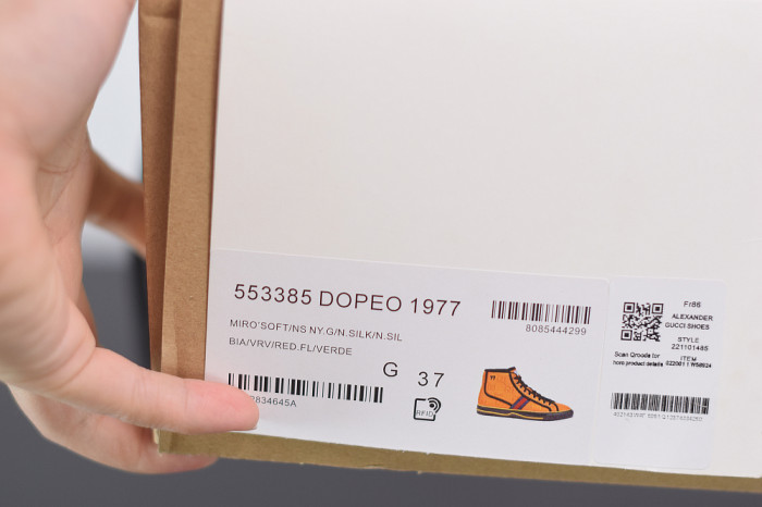 G*u*i tennis 1977 print sneaker 553385 dopeo 1977