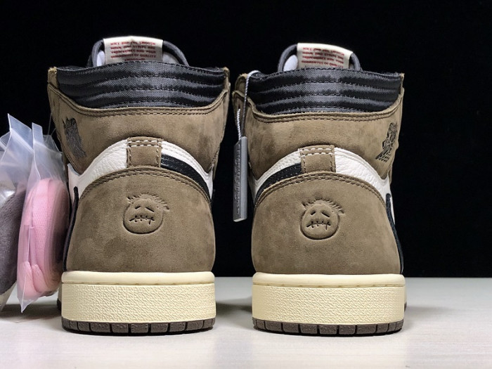 Travis Scott x Air Jordan 1 Retro High OG ‘Mocha’ – CD4487 100