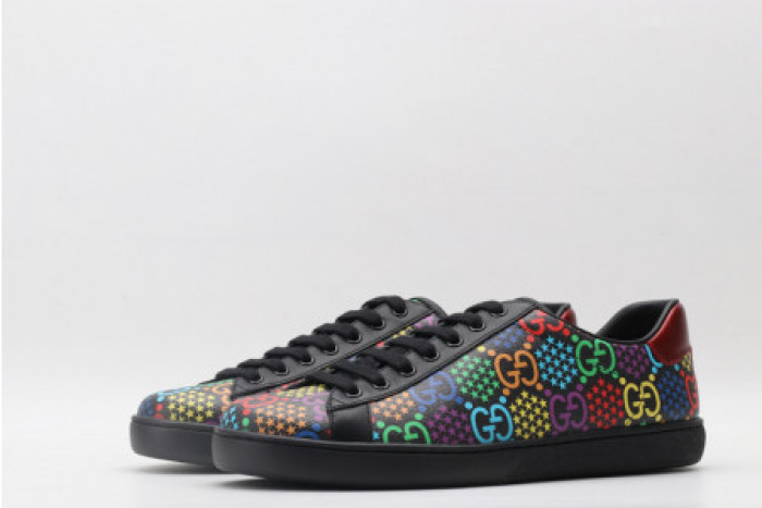 G*u*i ace embroidered low-top sneaker 610085 h2020 1110