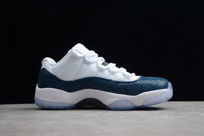 Air Jordan 11 Low “Navy Blue Snakeskin” CD6846-102